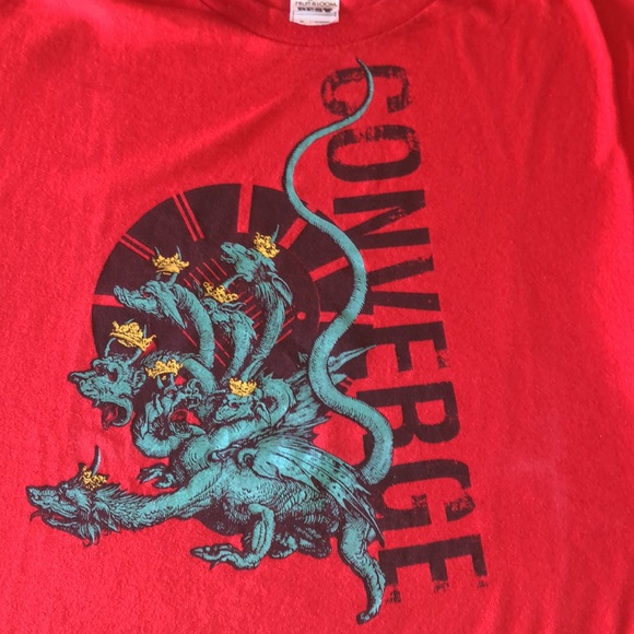 Vintage Converge red XL t-shirt! - Picture 4 of 5